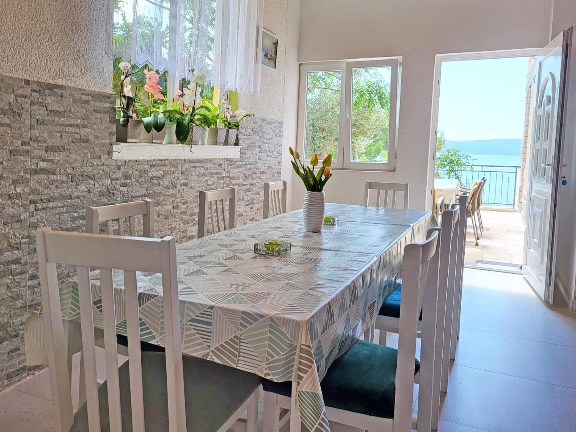 Villa Skalinada With Sea View Brela Pokoj fotografie