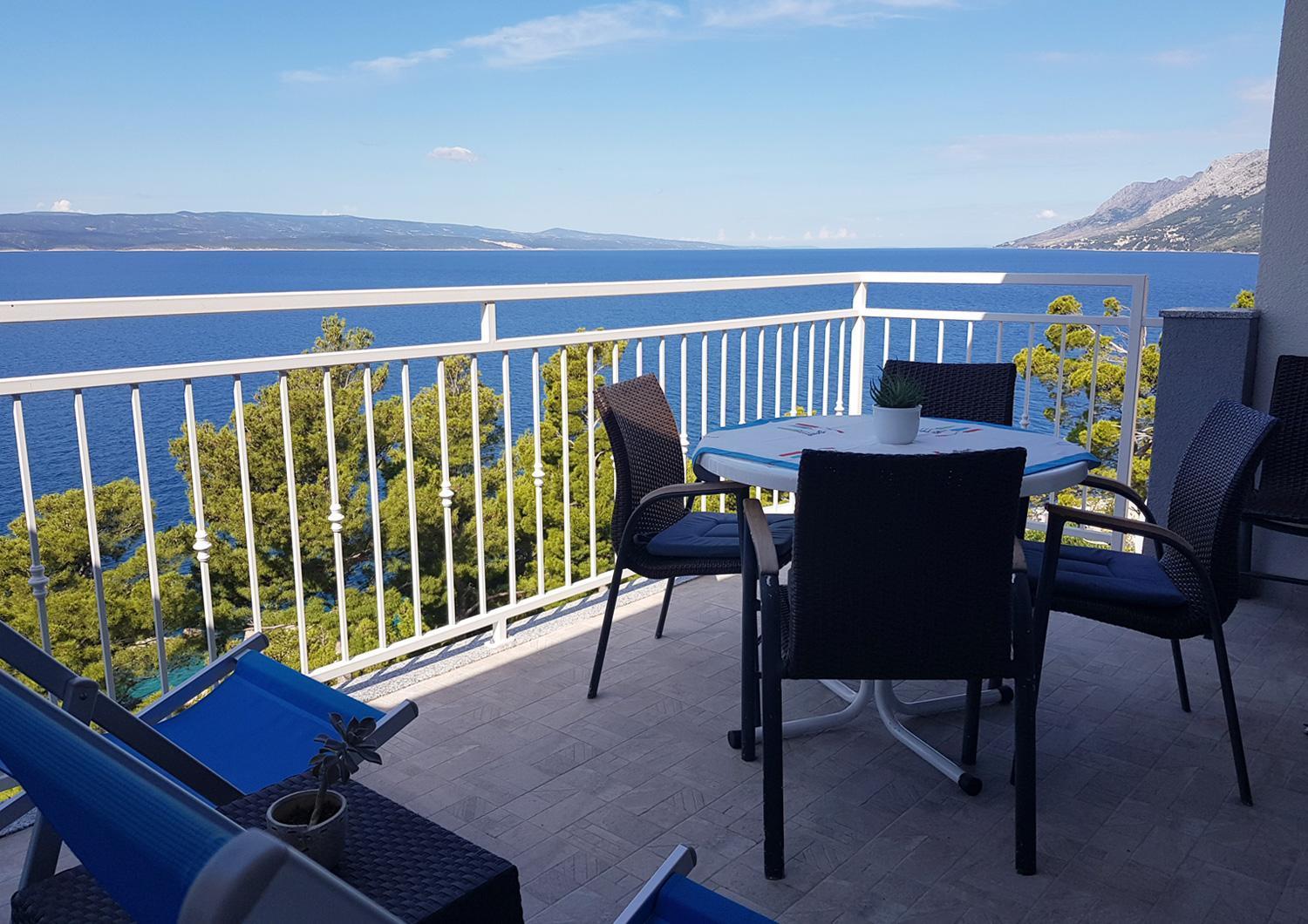 Villa Skalinada With Sea View Brela Pokoj fotografie
